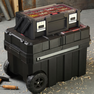 Keter Masterloader Rolling Toolbox & 18