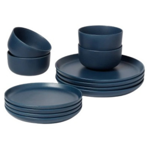 Threshold 12-Piece Stoneware Dinnerware Set