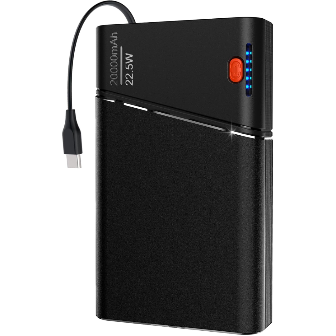 Portable 20000mAh Super Fast Charging Power Bank