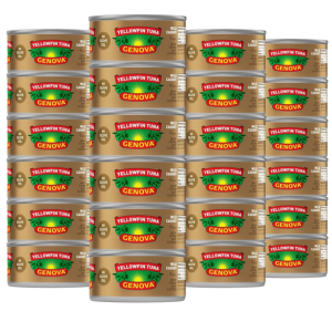 24-Pack Genova 3oz. Premium Yellowfin Tuna in Olive Oil