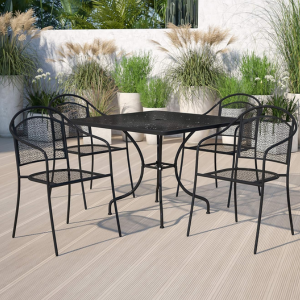 Flash Furniture 5-Piece Outdoor Dining Set