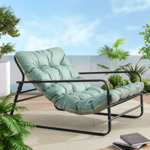 Outdoor Oversized Cushioned Lounge Chair