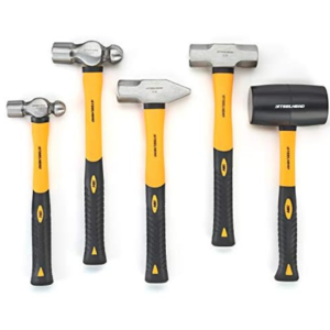 5-Piece Fiberglass Handle Hammer & Mallet Set