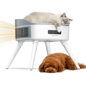 Ceramic Space Heater & Cat Bed