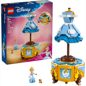 LEGO 474-Piece Disney Princess Cinderella’s Dress Building Toy