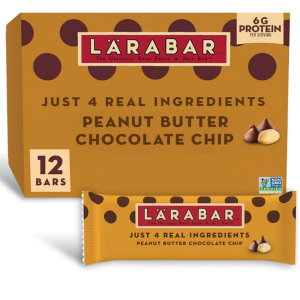 6-Pack 12-Count Larabar Peanut Butter Chocolate Chip Bars