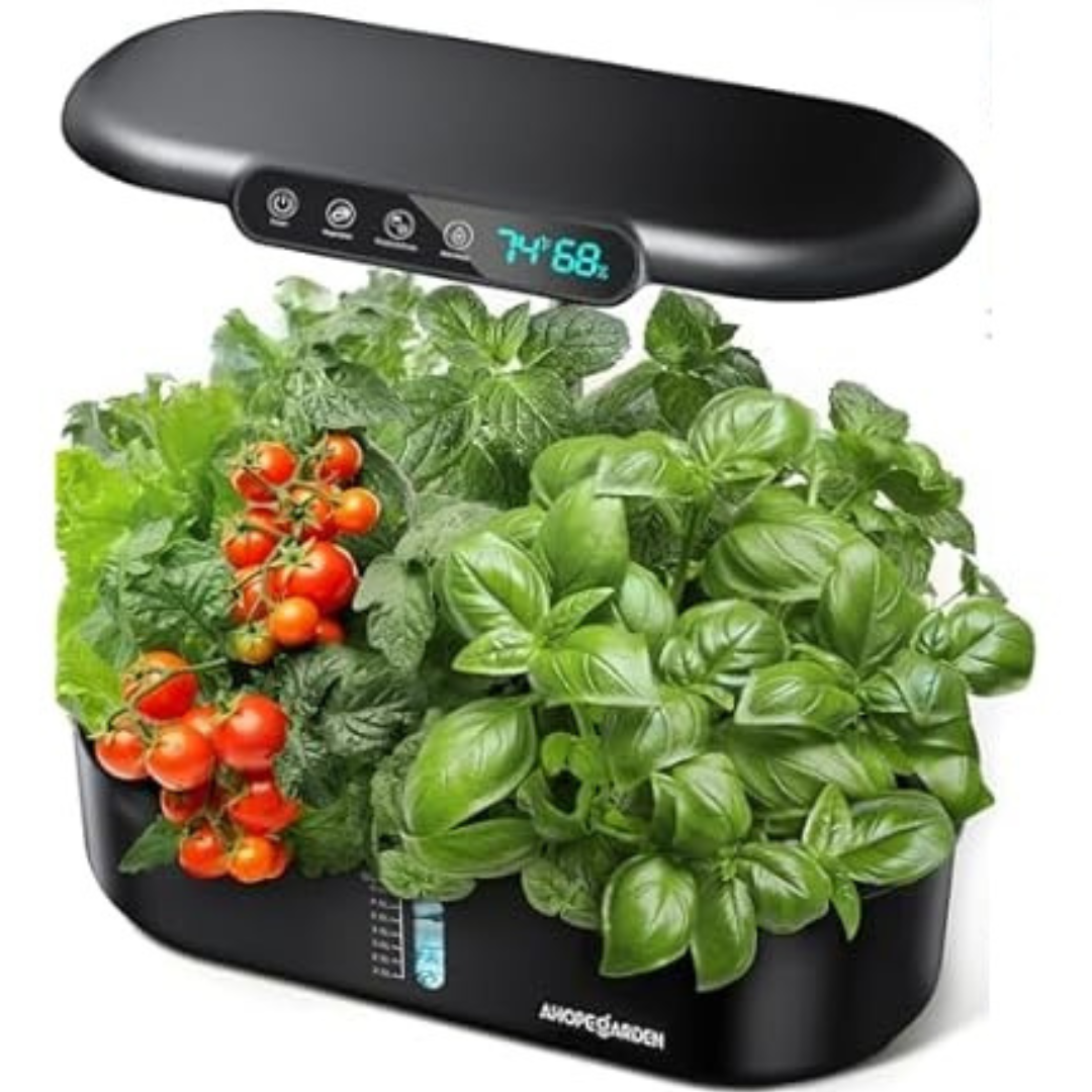 Ahopegarden Hydroponics Indoor Herb Garden Kit