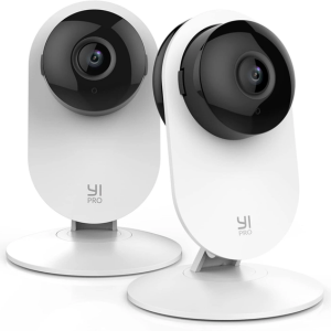 YI Pro 2-Pack 2K WiFi Home Security Cameras w/Alexa
