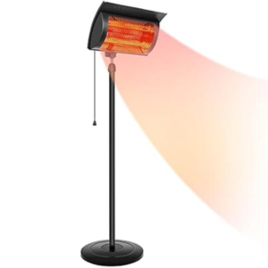 Standing Electric 750W/1500W Patio Heater