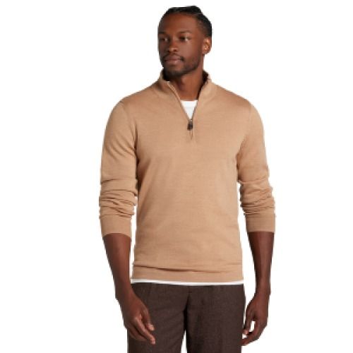 Joseph Abboud Men's Quarter Zip Pullover