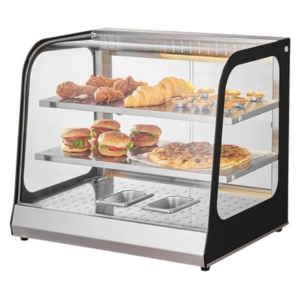 Vevor 2-Tier Commercial Food Warmer Display