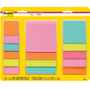 Post-it 15-Pads Super Sticky Notes