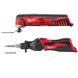 Milwaukee M12 12V Cordless Multi-Tool + Soldering Iron Combo