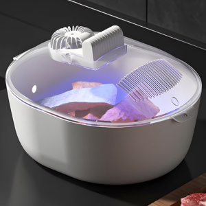Blue Light Meat Defrosting Machine w/Tray