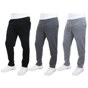 3-Pack Fleece-Lined Sweatpants