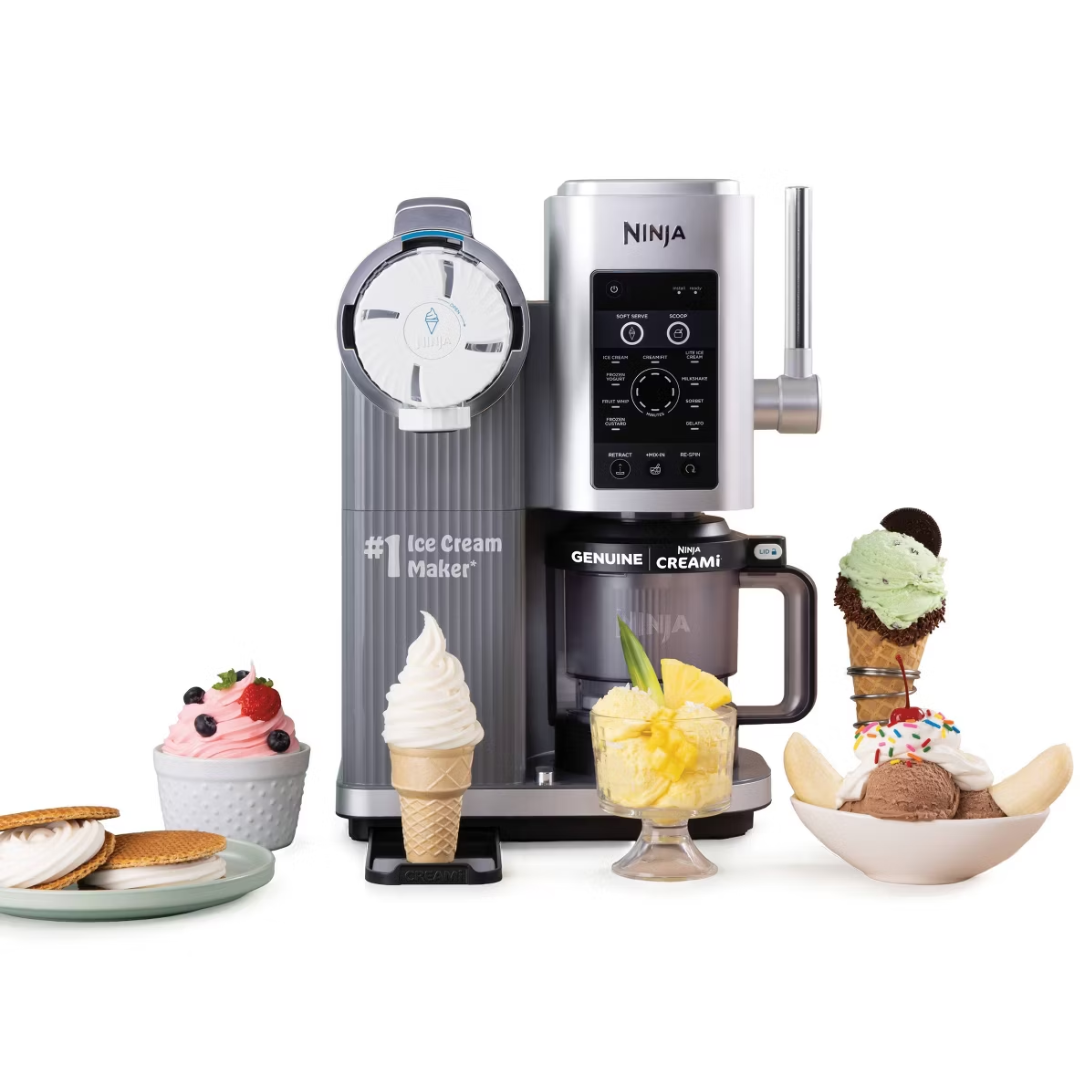 Ninja Creami Scoop & Swirl Ice Cream & Soft Serve Maker