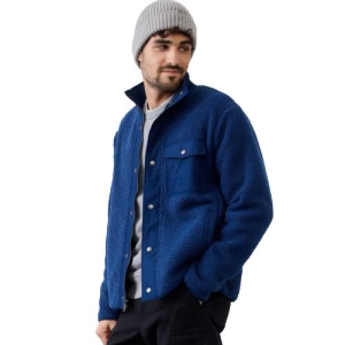 Banana Republic Men's Sherpa Jacket