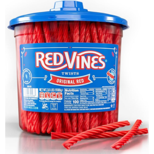 Red Vines 3.5lb Licorice Twists Candy Jar