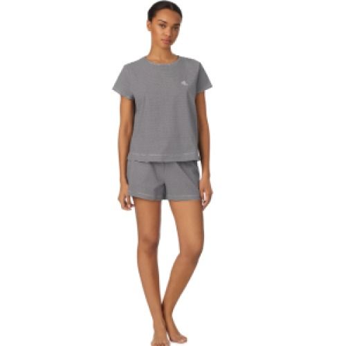 Ralph Lauren Women's 2-Piece Tee & Boxer Set