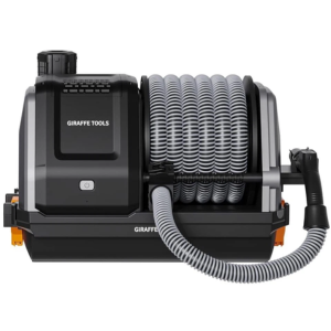Giraffe Tools Wall Mount Wet/Dry Vacuum w/30' Retractable Hose