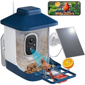 Smart Solar Bird Feeder w/Camera