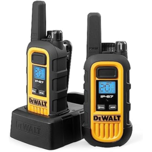 DeWalt 2-Pack Heavy-Duty Walkie Talkies