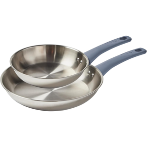 T-Fal 2-Piece Stainless Steel Cookware Set