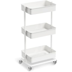 Rolling 3-Tier Storage Kitchen Cart