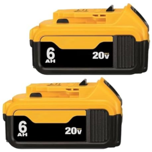2-Pack DeWalt Compatible 20V Batteries