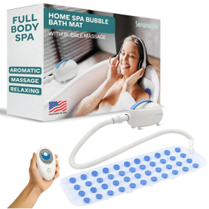 SereneLife Bubble Bath Spa Mat