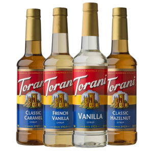 4-Pack Torani 25oz Syrup Variety Pack