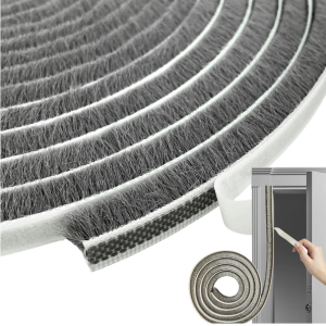 Self-Adhesive 16' Pile Weather Stripping Seal