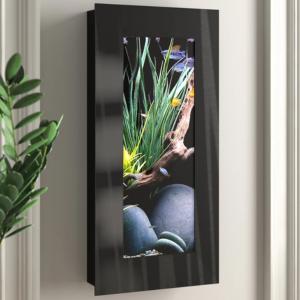 Wall Mount 4-Gal Rectangle Aquarium Tank
