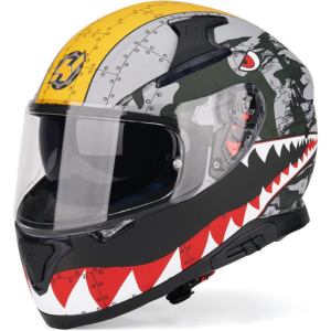 HAX Full Face DOT Motorcycle Helmet