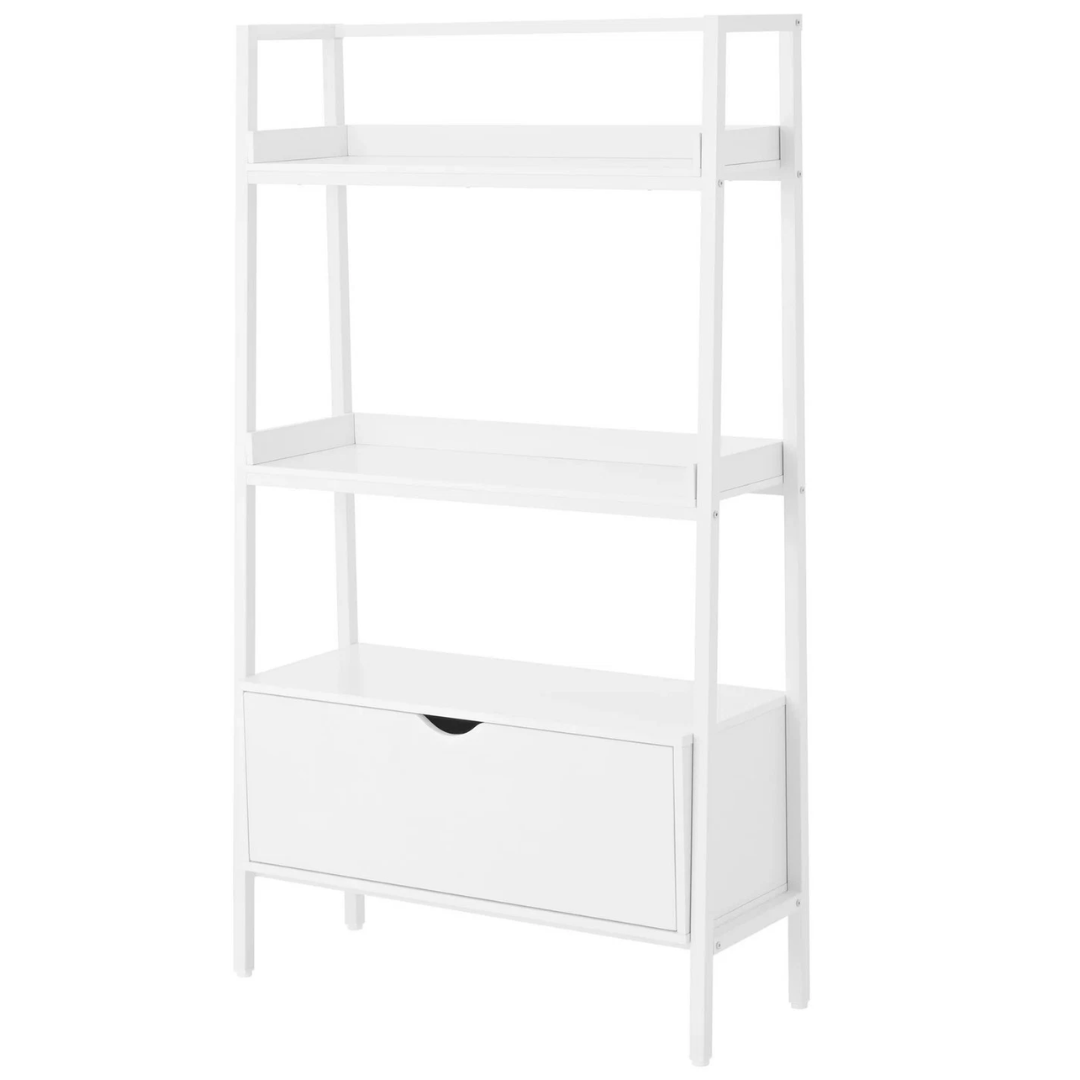 Kids Ladder Bookcase w/Drawer