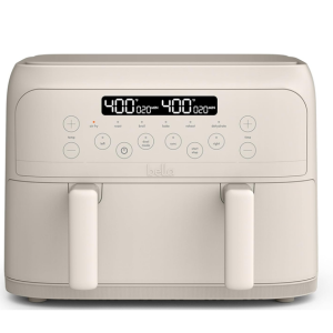 Bella 4Qt Nonstick TriZone Air Fryer