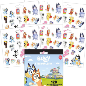 Bluey 6-Page Bluey Mini Stickerland Pad