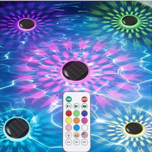 Energetic 5-Pack Solar Floating Pool Lights
