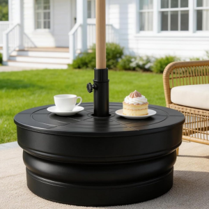 Foldable 110lb Patio Umbrella Base
