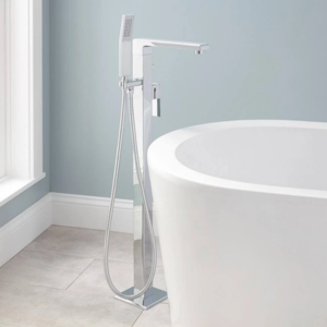 Signature Hardware Ryle Floor Mounted Tub Filler