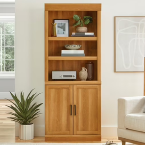 Better Homes & Gardens 5-Shelf Bookcase w/Doors