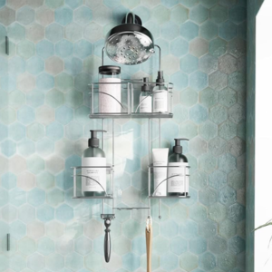 Expandable Over-The-Shower Caddy