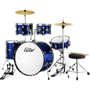 Eastar Adults 5-Piece Drum Set w/Stool