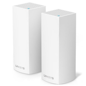 Linksys 2-Pack Tri Band Mesh Wi-Fi Router