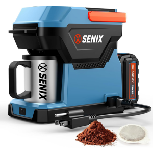 Senix 2-in-1 Battery Powered Coffee Maker