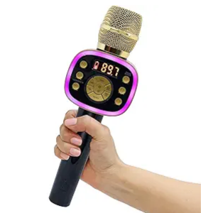 Singing Machine Carpool Bluetooth Karaoke Mic 2.0