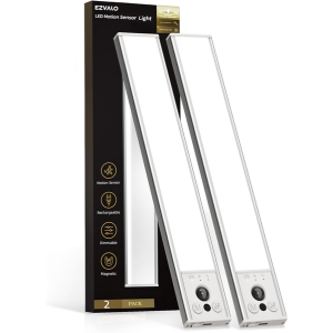 2-Pack LED Motion Sensor Cabinet Lights
