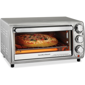 Hamilton Beach 4-Slice Stainless Steel Toaster Oven