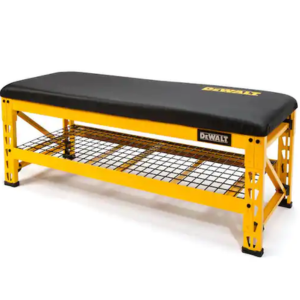 DeWalt Garage Bench w/Wire Grid Storage Shelf