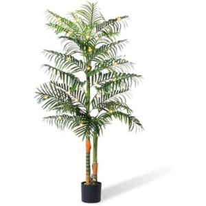 Artificial 6' Golden Cane Palm Tree